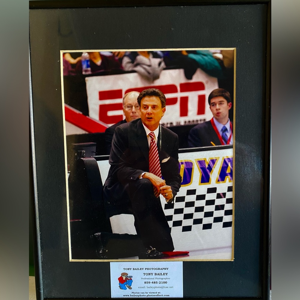 14x11 Professional Photograph of Coach Rick Pitino 🏀🏀
